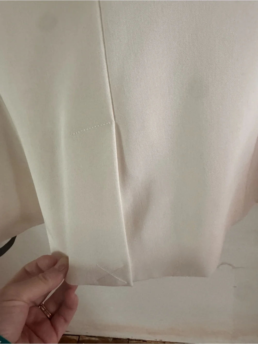 Tommy Hilfiger Women’s 8 Winter White Blazer Career Preppy Quiet Luxury